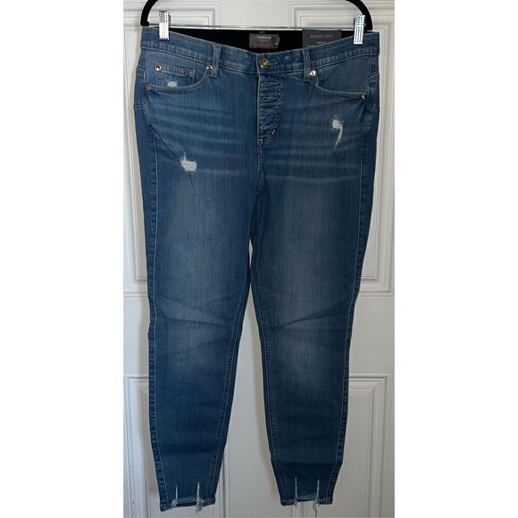 Torrid Bombshell Skinny Premium Stretch High-Rise Jean (14R) - Picture 2 of 10